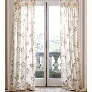 ISO: in search of three Anthropologie gleaming elora curtain panels